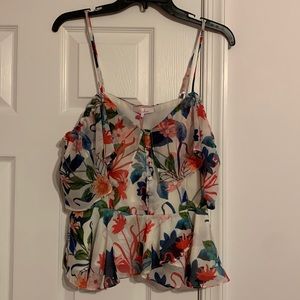 Parker floral fiesta top - brand new!